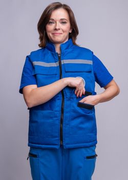 Жилет утепленный женский Скорая помощь MedicLine