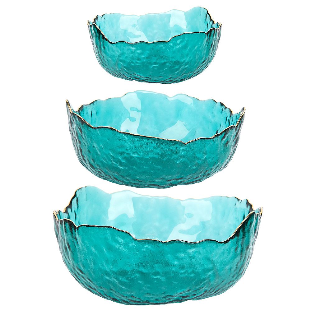 Салатник, набор 3шт. " " (зеленый) d=12,5/15,5/19 см (транспортная упаковка)