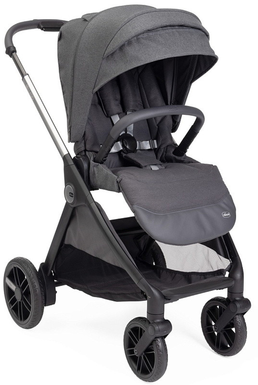 Коляска Chicco Bellagio 3 в 1 с автокреслом Kory Plus Black Satin Black Satin