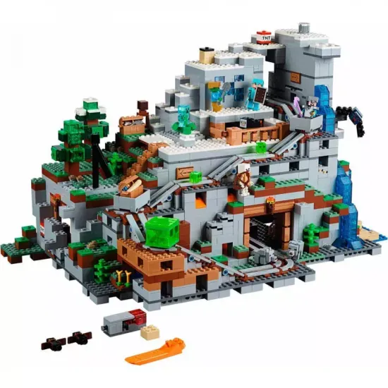 Конструктор Майнкрафт My World "  Горная пещера "  , 2688 дет.