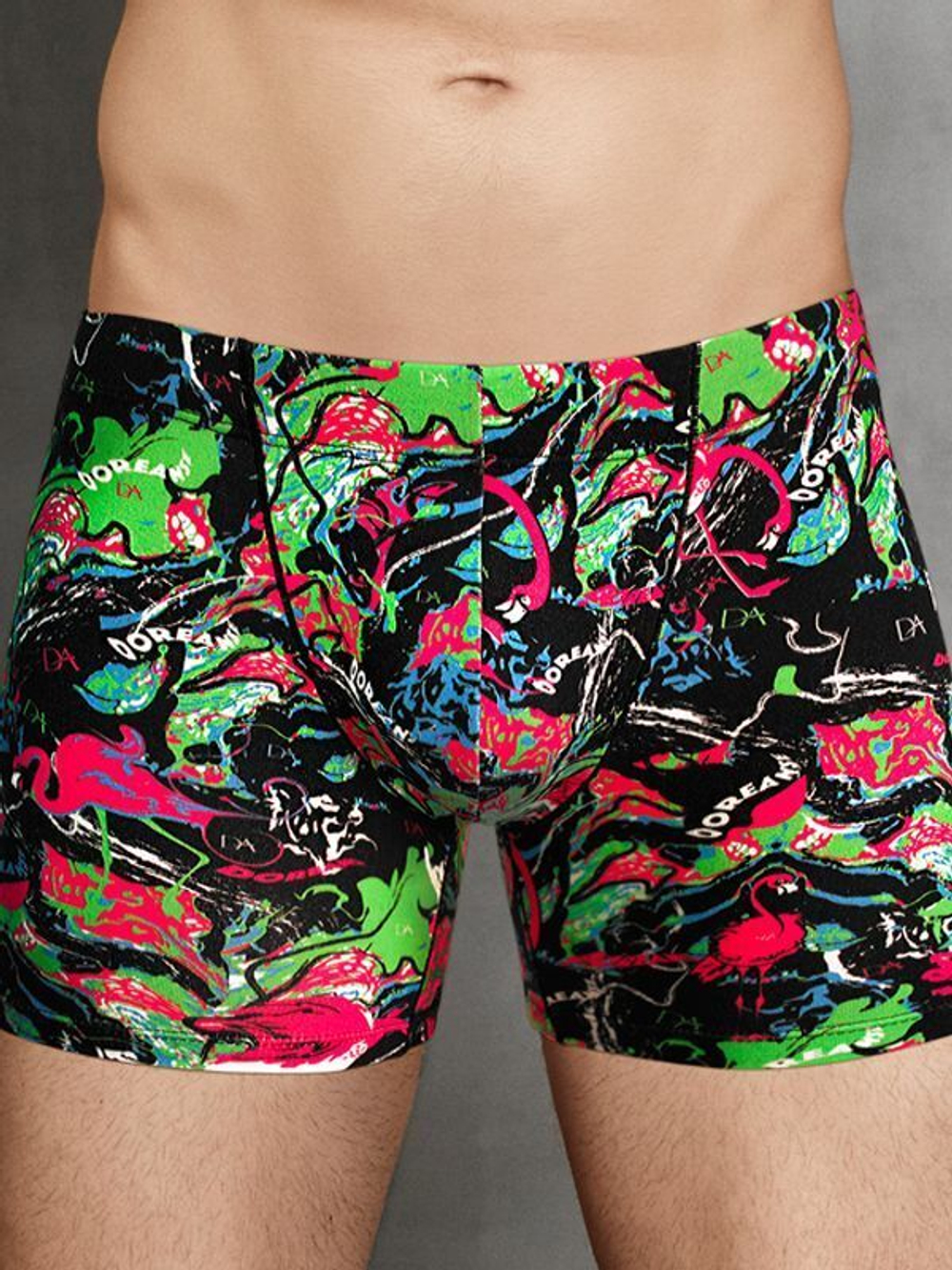Трусы-боксеры Doreanse Flamingo (Размер: XL) (Цвет: черный)