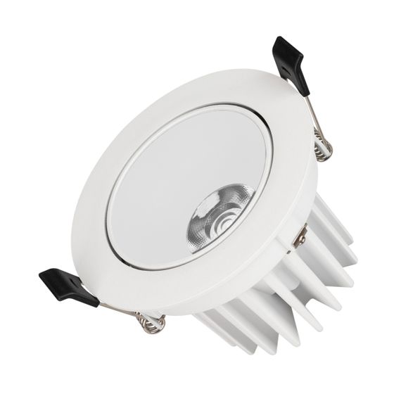 Светильник MS-FORECAST-BUILT-TURN-R102-12W Warm3000 (WH-WH, 32 deg, 230V) Arlight 037188(1)