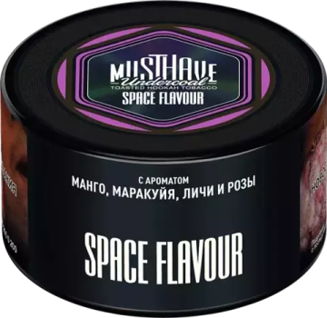 Табак для кальяна Must Have Undercoal 25г Space Flavour (Манго Маракуйя Личи Роза)