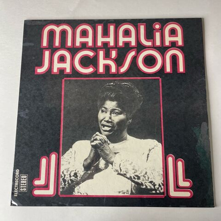 Винтажная виниловая пластинка LP Mahalia Jackson Махалия Джексон (Румыния 1979)