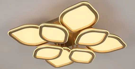 9331/4+4S CHAMPAGNE GOLD (1) Люстра (RL) #