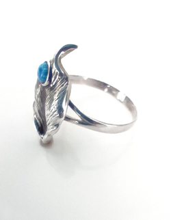 Кольцо Эстерелла, серебро 925 проба, родирование, опал синтетический/Ф