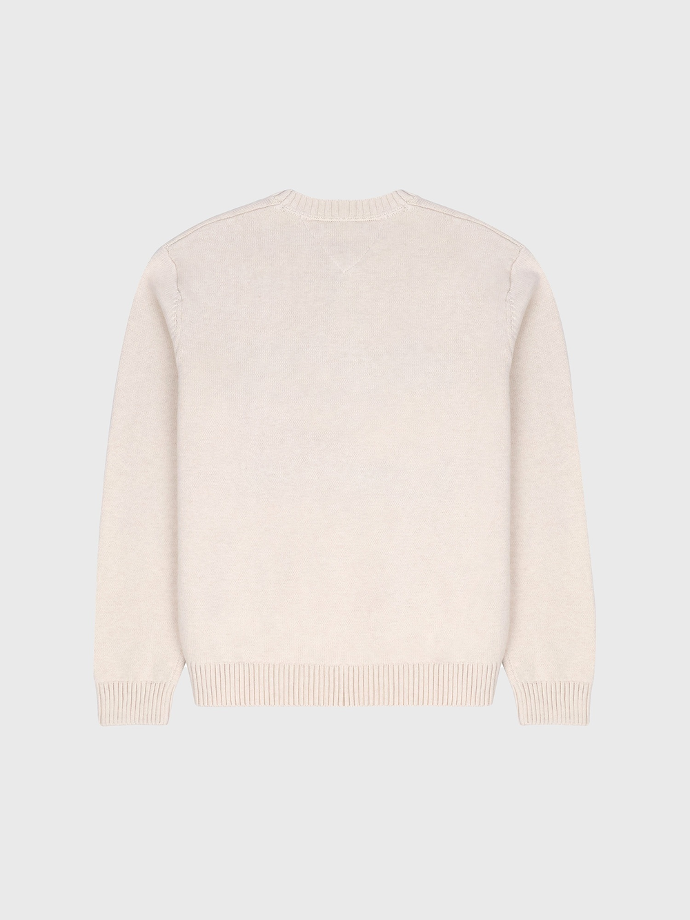 Свитер Tommy Jeans Intarsia Flag Logo Ancient White Heather