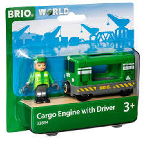 BRIO Грузовой вагон с машинистом