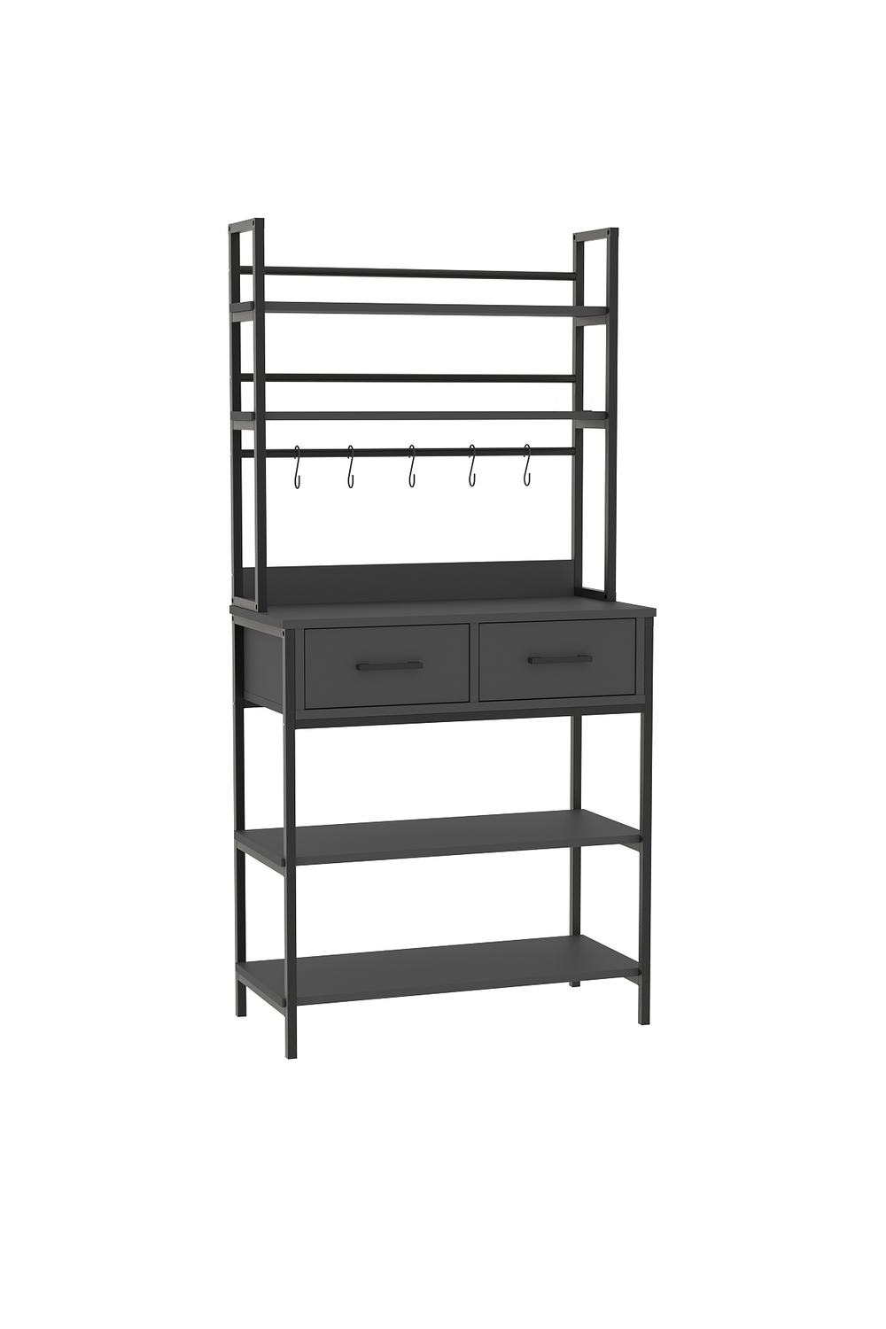 Стеллаж кухонный VIETNAM - антрацит