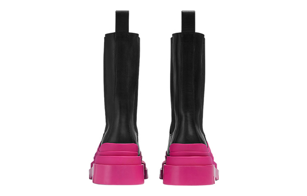 Bottega Veneta Tire Chelsea Boots 5.5cm Women"s Fuchsia