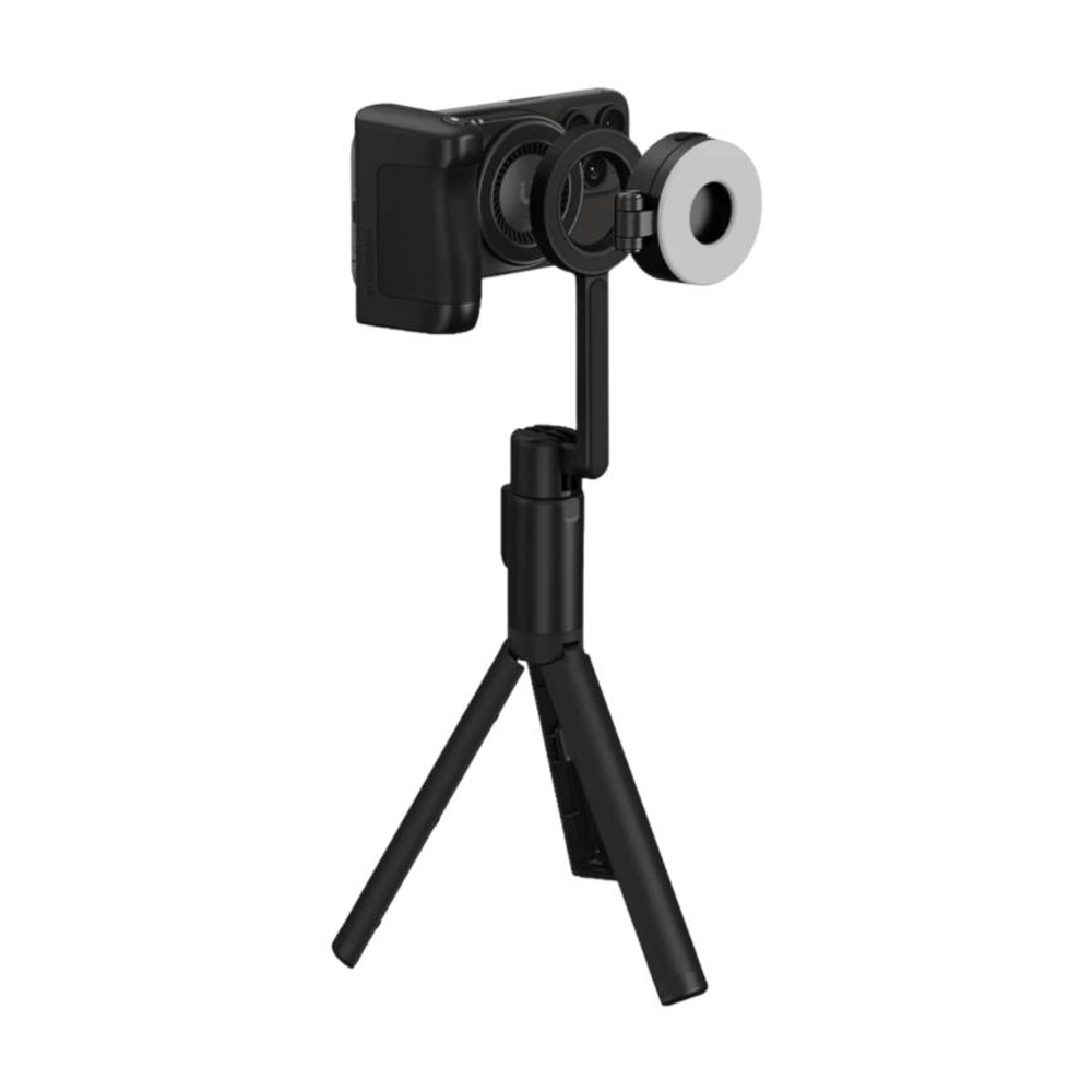 Держатель MagSafe для мобильной съёмки Energea MagCam Grip для iPhone 5000 мА·ч, 18,5 Вт·ч | Порты: USB-C, Qi 5 Вт; LED-индикация. Максимальная выходная мощность — 10 Вт