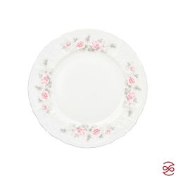 Тарелка Bernadotte Серая роза платина 19 см(1 шт)