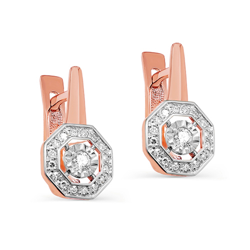Серьги из золота 585 пробы