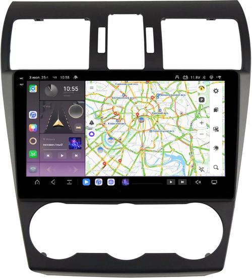 Магнитола для Subaru Forester, Impreza, XV 2012-2015 - Kuberg OL-9511-1 QLed+2K, Android 13, Быстрейшая, CarPlay, 4G SIM-слот