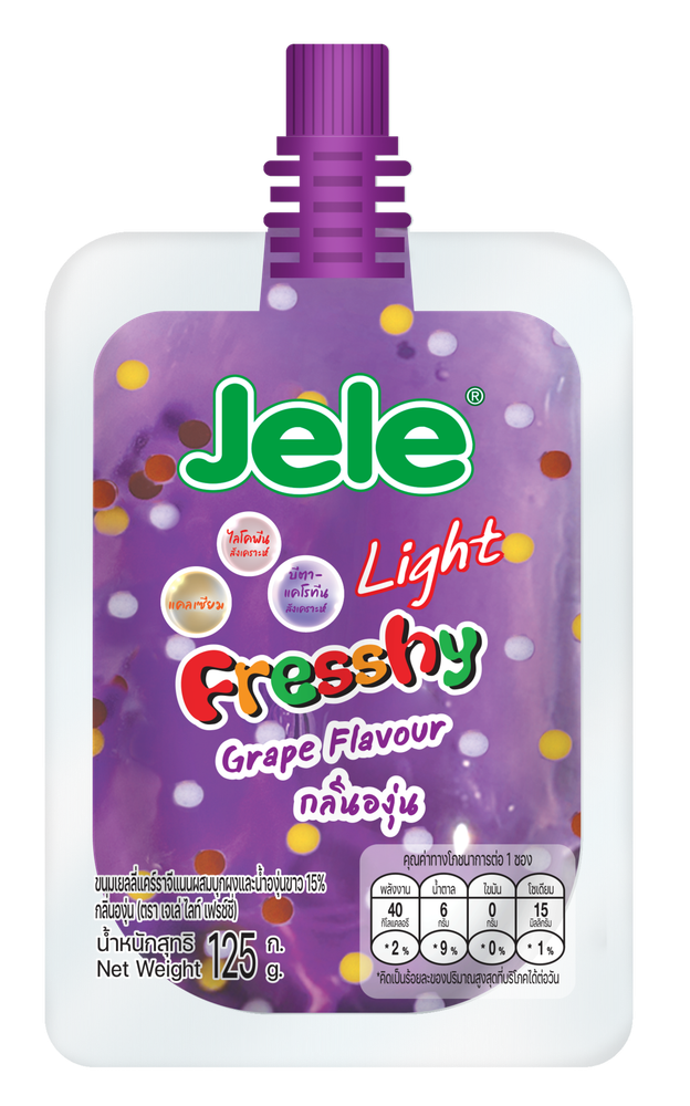 Желе со вкусом винограда Jele Fresshy Light