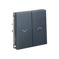 Выключатель для жалюзи 2-кл. ArtGallery 2х (сх. 4) 10А механизм грифель SE GAL000719