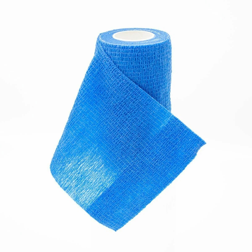 Бинт когезивный Фарм Сфера 7,5 см × 4,5 м, голубой