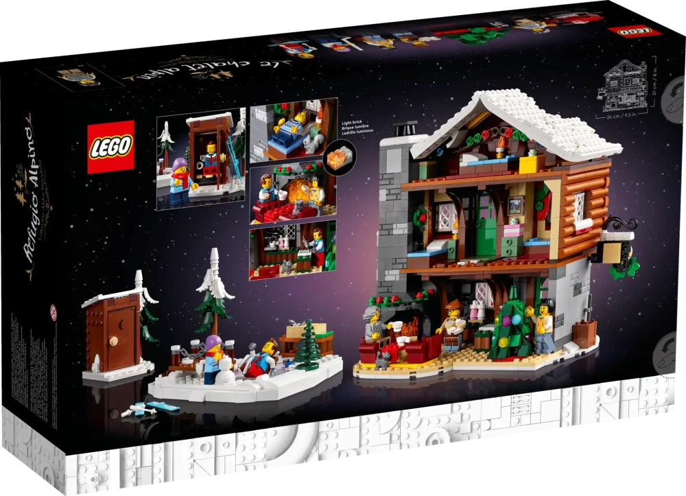 Конструктор LEGO Icons 10325 Альпийский домик