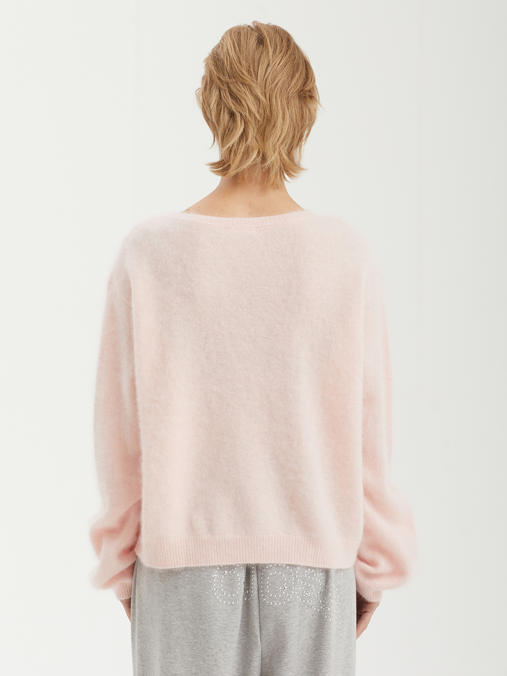 Женский Свитер (Round-neck) Cloud Off Shoulder Wool