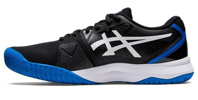 Мужские кроссовки теннисные Asics Gel-Challenger 13 - black/electric blue
