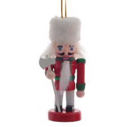 GAEM Набор из 4шт Украшение новогоднее "Щелкунчик", L17,5 W4 H10,5 см