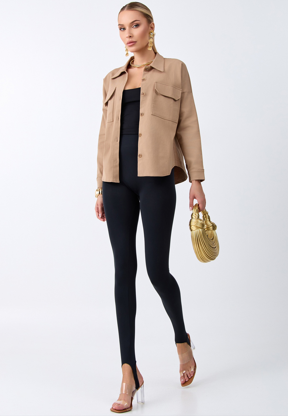 Рубашка джинсовая