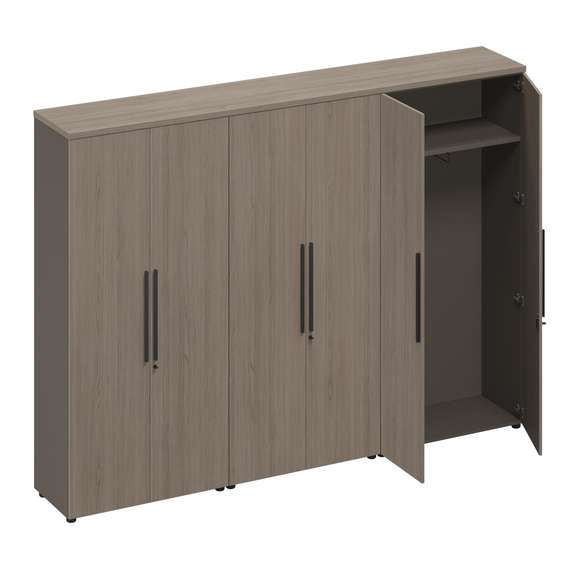 Шкаф комбинированный (закрытый-закрытый-одежда) РС 330 ДЧ/ЛС