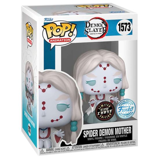 Фигурка Funko POP! Animation Demon Slayer Spider Demon Mother w/(GW) Chase (Exc) (1573) 77622 / Фигурка Фанко ПОП! по мотивам аниме "Истребитель демонов", Демон-паук Мать