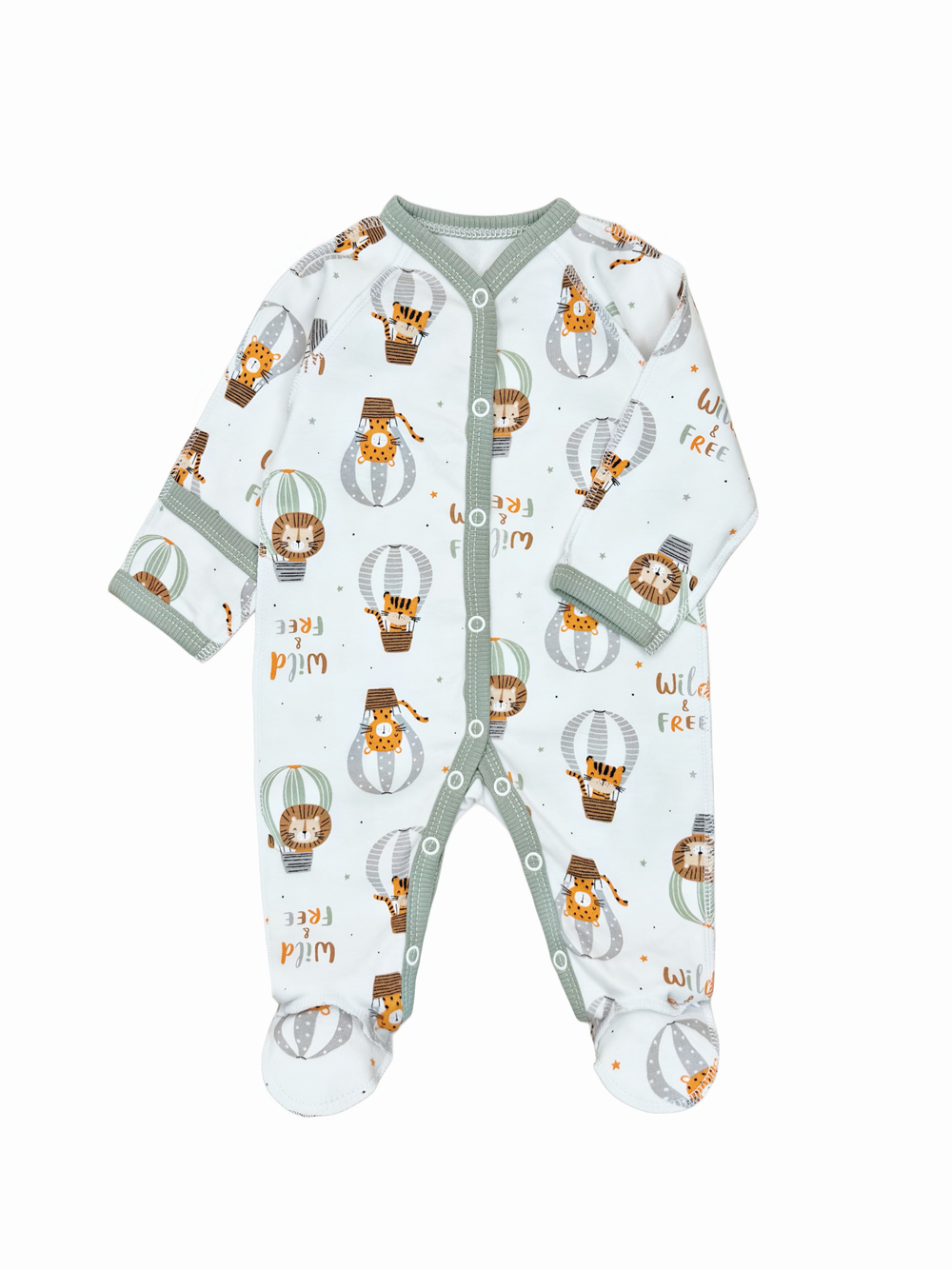 Комбинезон Sleep Львята (gray) (56,62)