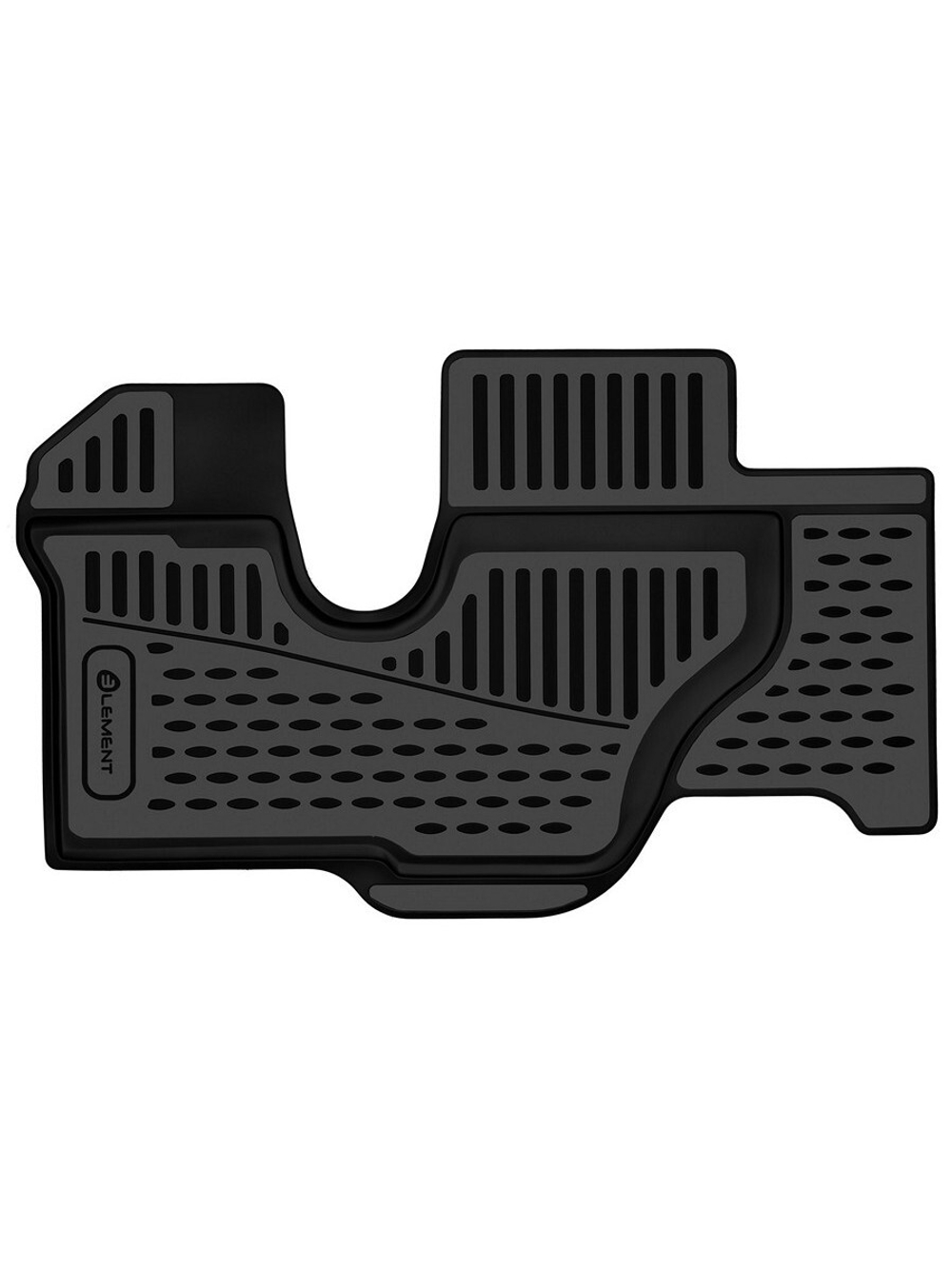 Коврики в салон для DongFeng C120 2023-, грузовой, 2шт. (полиуретан) ELEMENTAN0636210.F