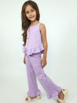 02-147-3 Комплект для девочки (туника+брюки)