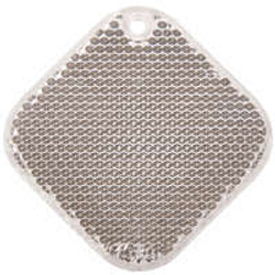 Светоотражатель «Квадрат», белый