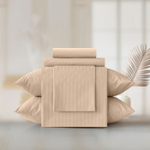 Комплект постельного белья Verossa Stripe Bronze 1,5СП с наволочками 70х70
