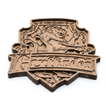 Гриффиндор от SamCraft - сборные объемные 3D картины из дерева своими руками, покрась, собери и склей