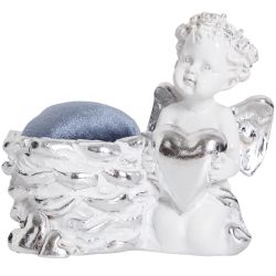 Игольница Ин Лав Белая Сильвер