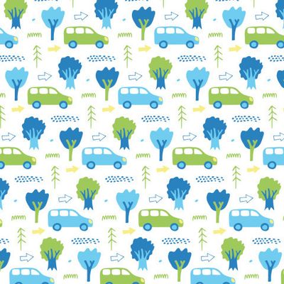 Buy baby fabric small cars in forest