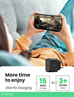 Сетевое зарядное устройство Ugreen CD250-50581 Black (50581)