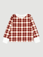 Пижама Mjölk Christmas Check, на манжетах