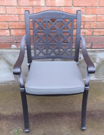 Кресло Richard из литого алюминия