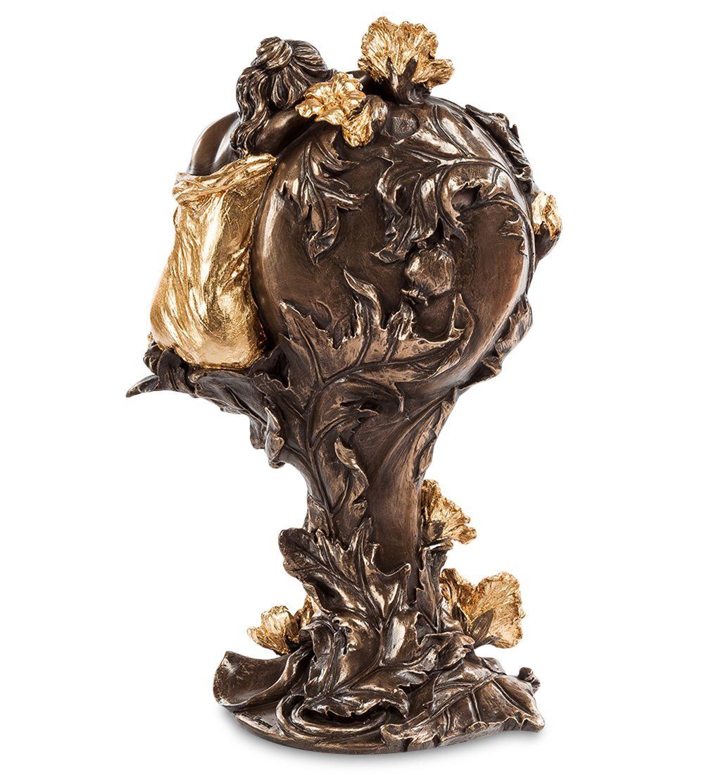 Veronese WS-688/ 2 Часы «Девушка и розы»