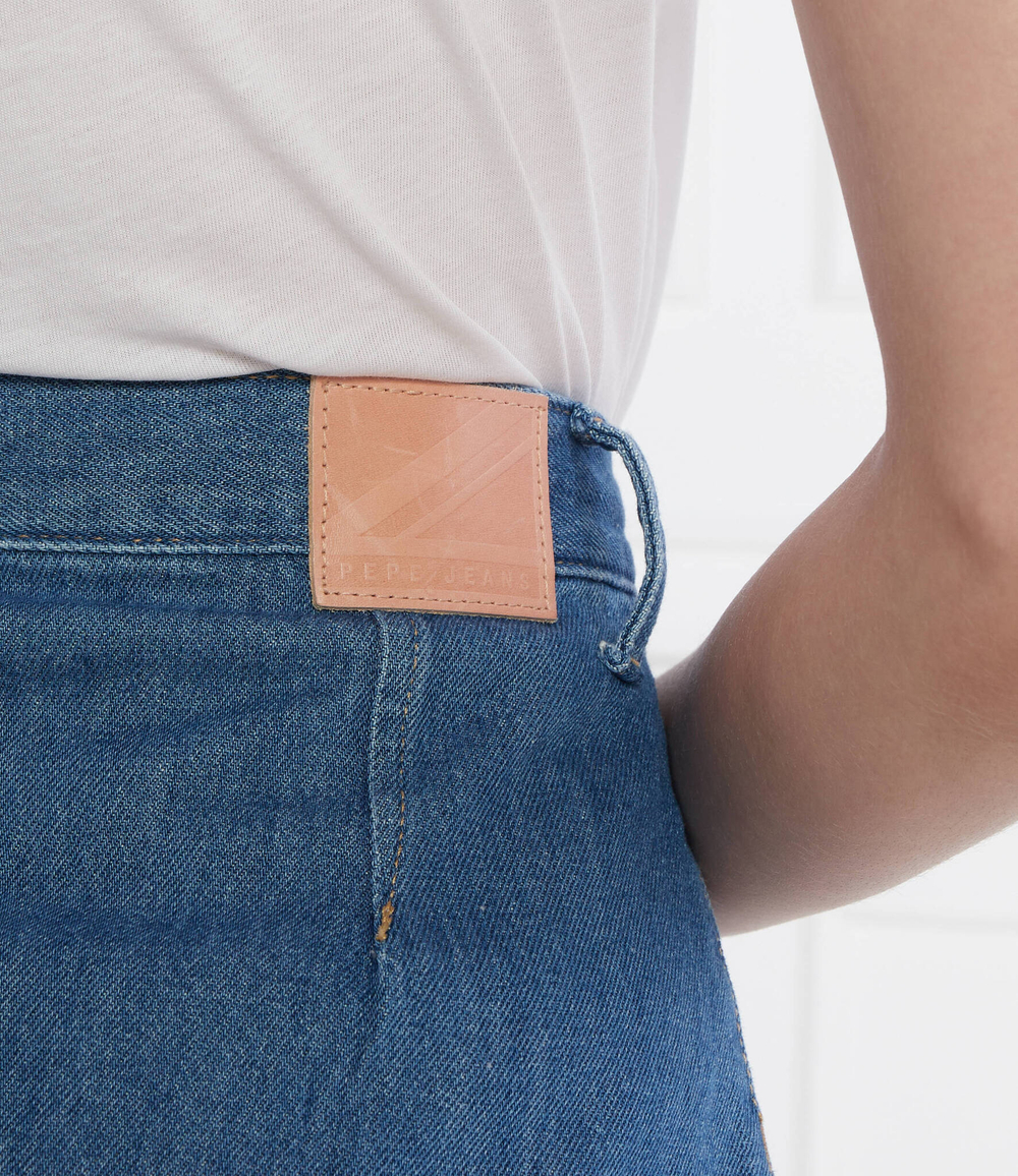 Джинсовая юбка Pepe Jeans London - голубой(PL901114)