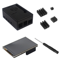 Сенсорный монитор для Raspberry Pi и Orange Pi 3.5 дюйма, корпус, радиаторы