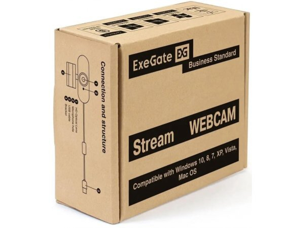 Веб-камера EXEGATE Stream 4000 черный