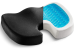 Подушка для сидения с эффектом памяти RoadLike Travel Support, черный