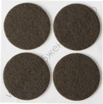 STAYER d 35 мм, самоклеящиеся, фетровые, 4 шт. коричневые, мебельные накладки (40910-35)