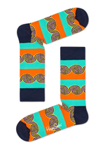 Носки унисекс Wish Sock с завитками (Размер: 29) (Цвет: фиолетовый)