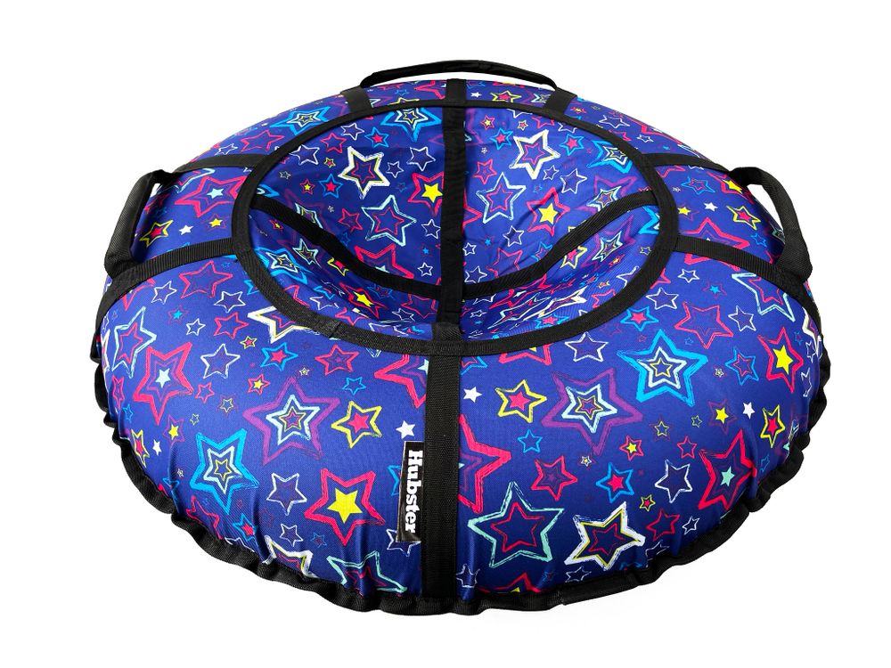 Тюбинг Hubster Люкс Pro S Звезды синие