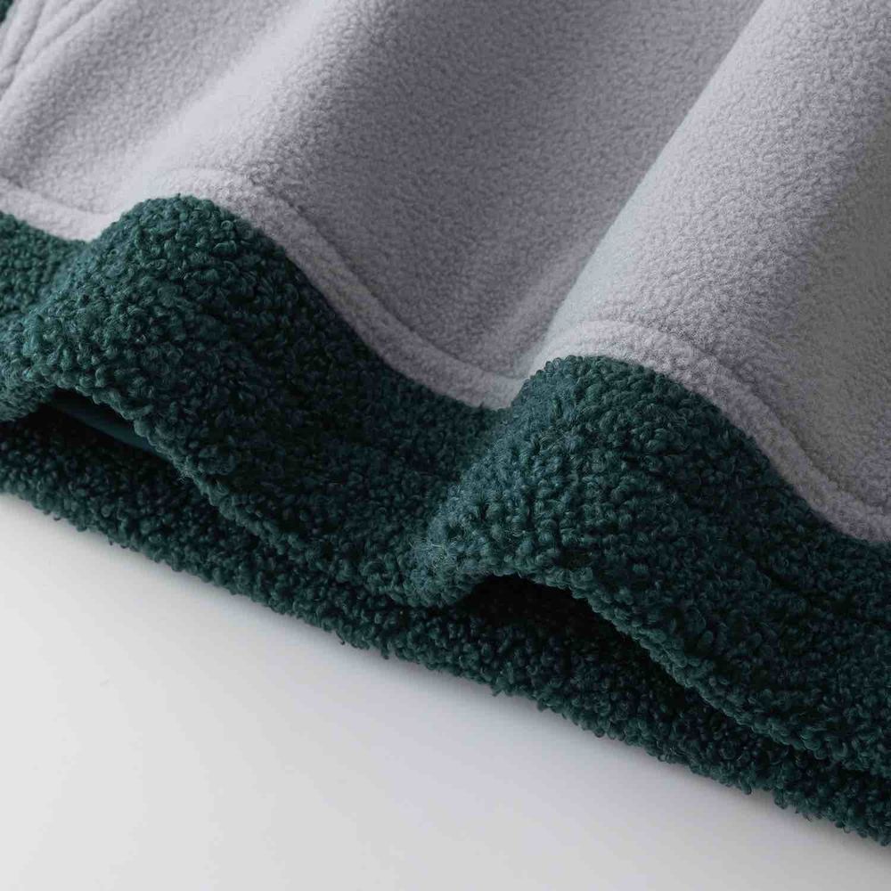 Худи Ymkashix Little Lamb серо-изумрудный