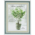 Фоторамка 13*18см «Женева» синяя дымка, пластик