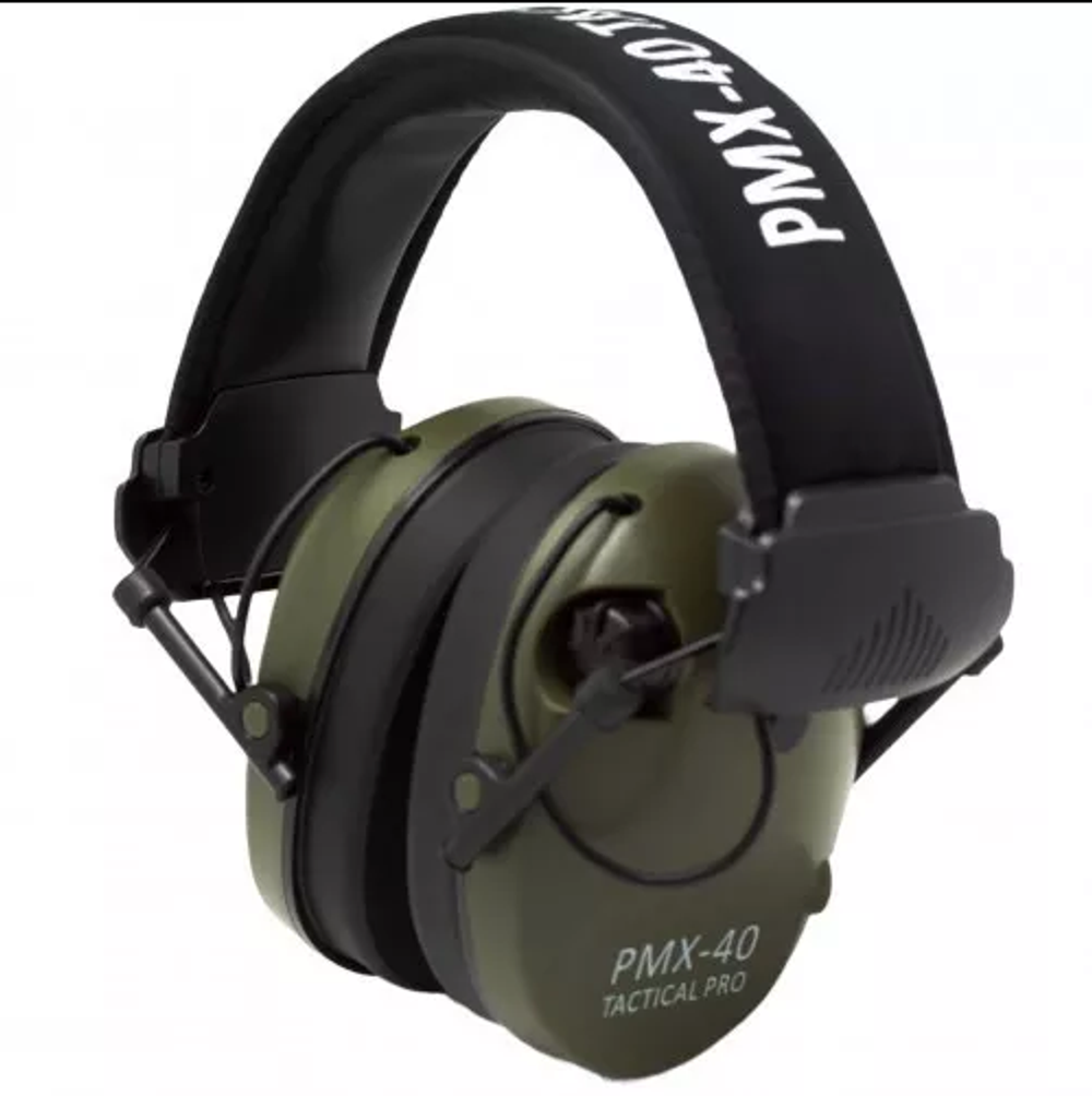 Наушники активные PMX Tactical Pro PMX-40G 27-85 ДБ Хаки